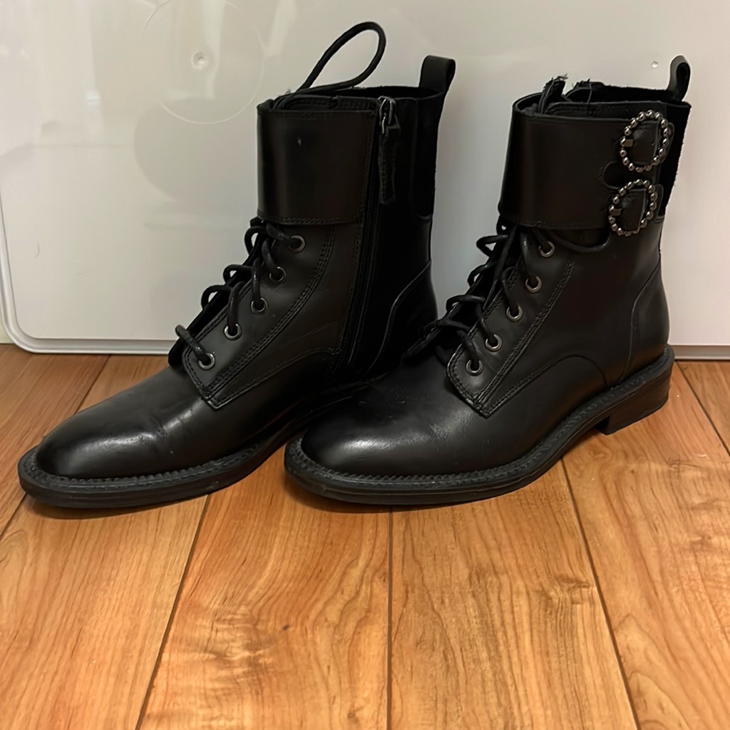 Combat Black Boot